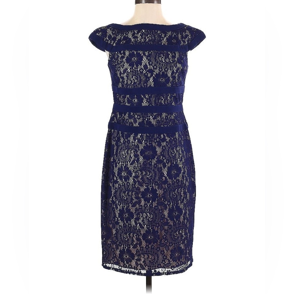 Navy Lace Dress